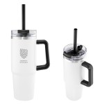 30 Oz. Intrepid Recycled Stainless Steel Tumbler - 51036 WHT Silkscreen 30 Oz. Intrepid Recycled Stainless Steel Tumbler - 51036 WHT Silkscreen