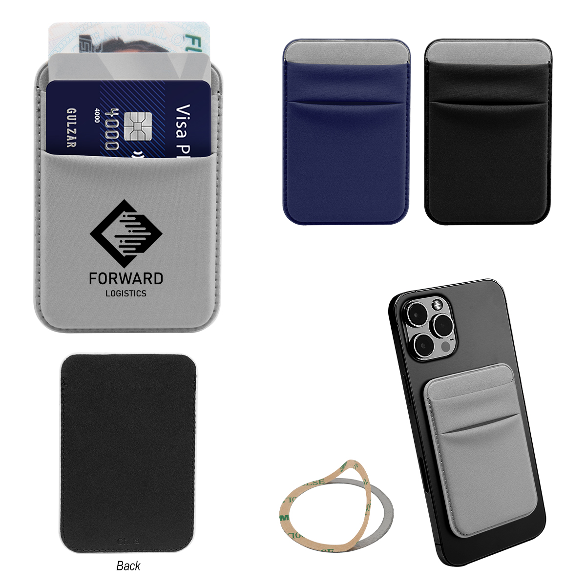 Magnetic Stretch Phone Wallet 1