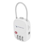 Frequent Flyer Luggage Lock - 9758 WHT Digibrite Frequent Flyer Luggage Lock - 9758 WHT Digibrite