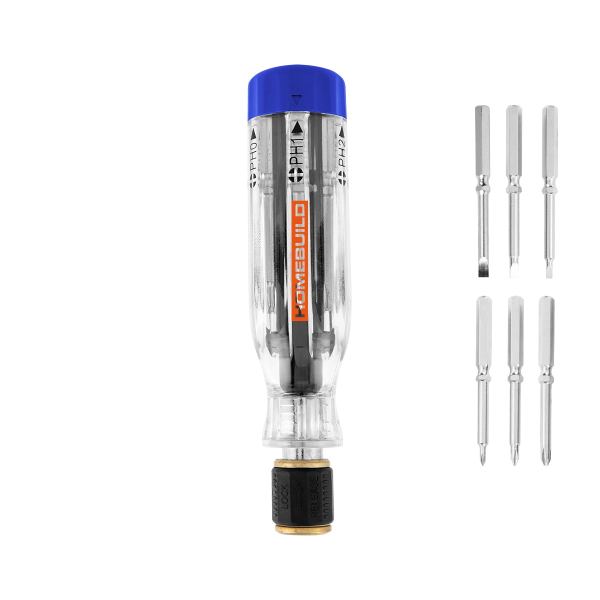 6-in-1 Quick Release Screwdriver 1