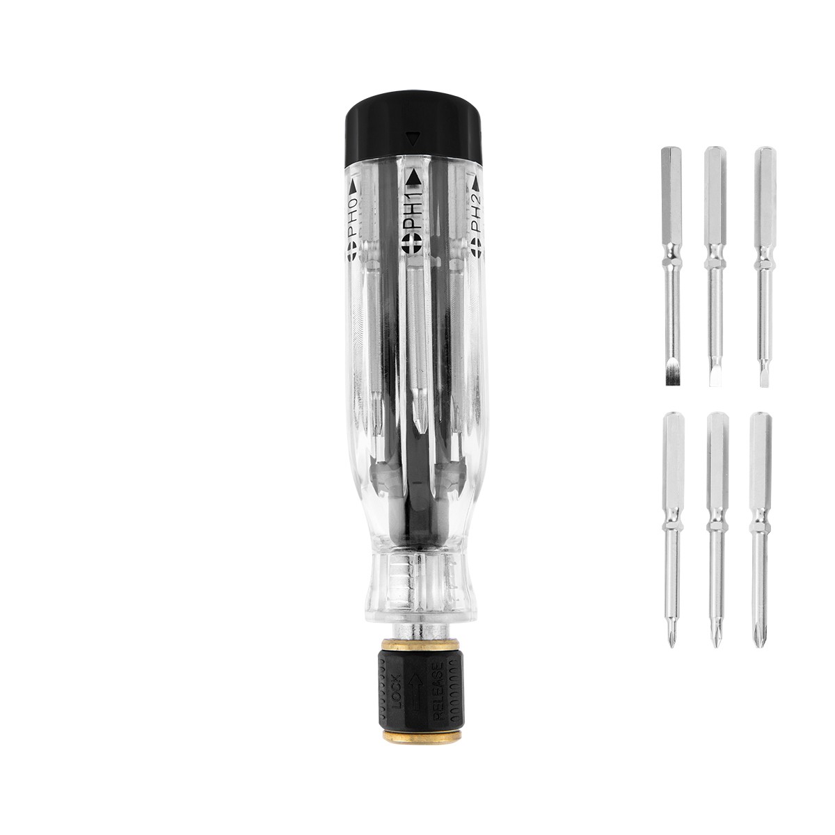 6-in-1 Quick Release Screwdriver 1