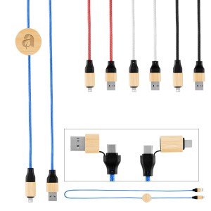 3%27 60w Bamboo & Rpet Fast Charging Cable 1 3%27 60w Bamboo & Rpet Fast Charging Cable 1