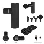60w Deluxe Massage Gun - 85036 BLK Optional Blank 60w Deluxe Massage Gun - 85036 BLK Optional Blank