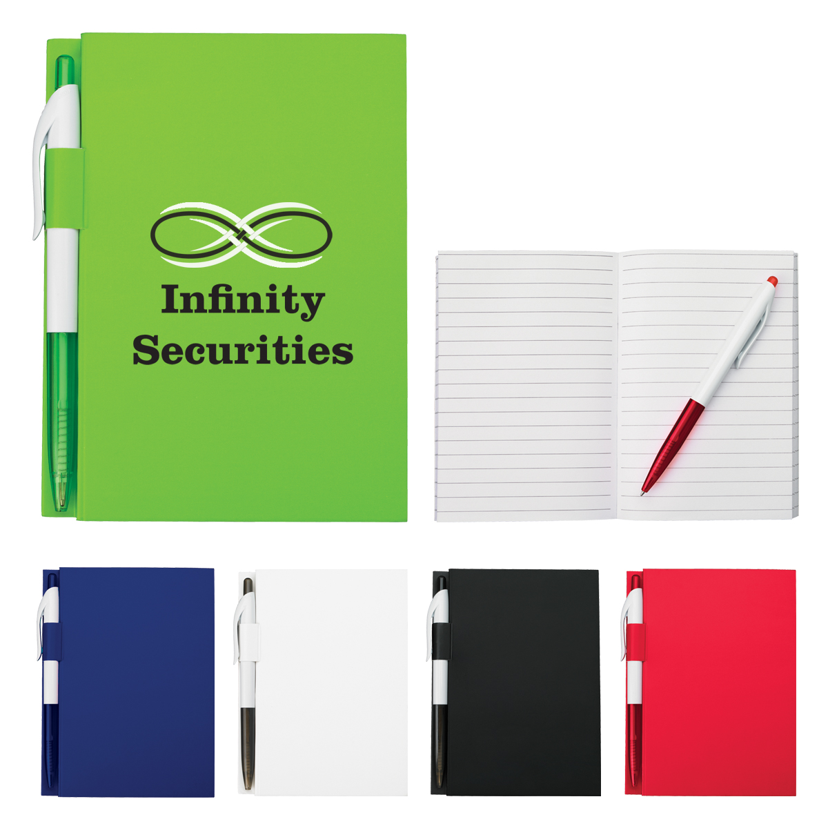 4" X 6" Notebook With Pen 1