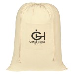 Cotton Laundry Bag - 3270 NAT Silkscreen Cotton Laundry Bag - 3270 NAT Silkscreen
