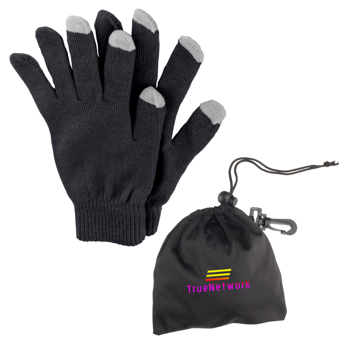 Touch Screen Gloves In Pouch 1