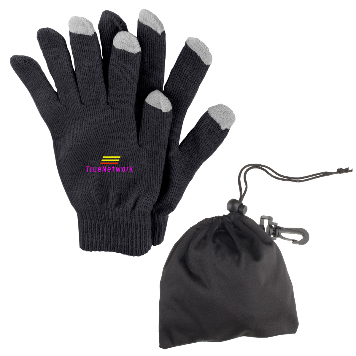 Touch Screen Gloves In Pouch 1