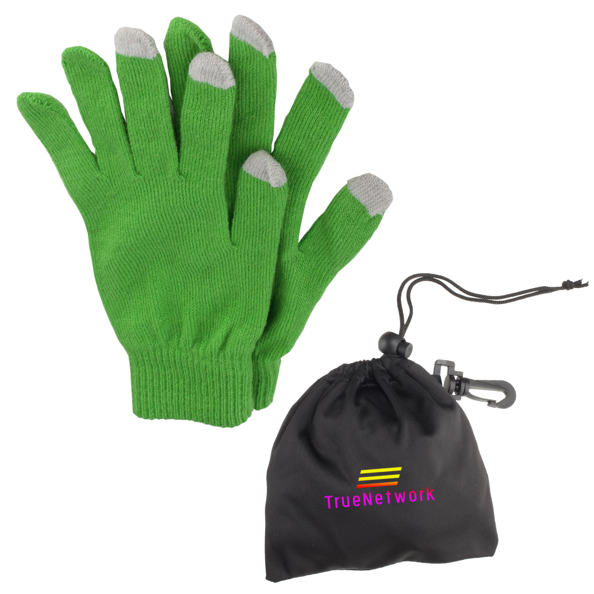 Touch Screen Gloves In Pouch 1