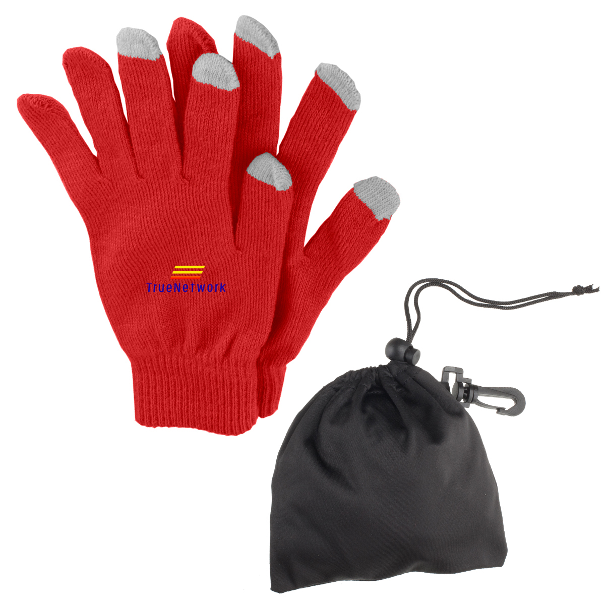 Touch Screen Gloves In Pouch 1