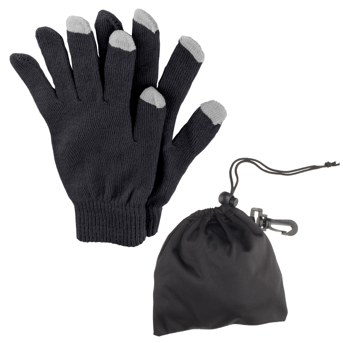 Touch Screen Gloves In Pouch 1