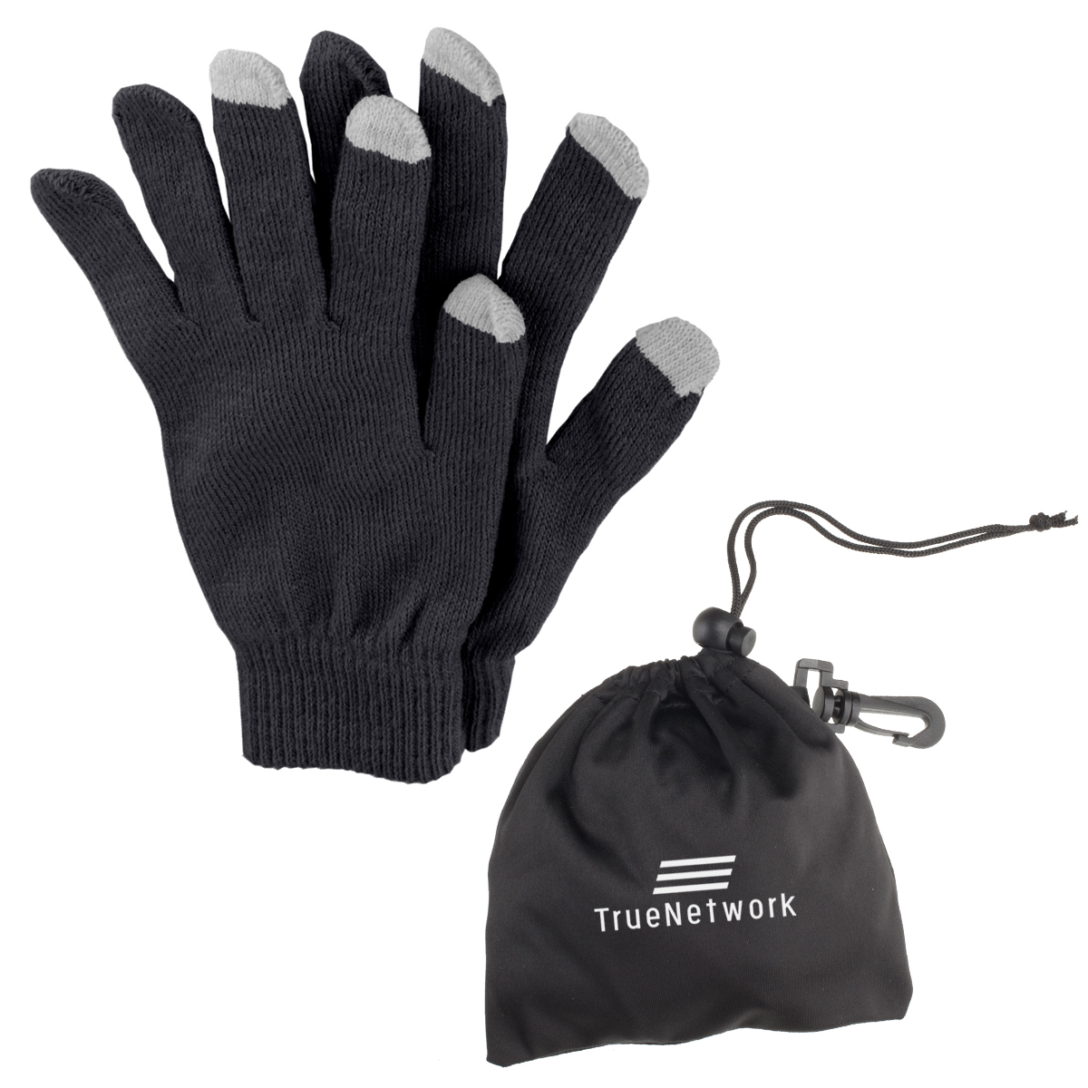 Touch Screen Gloves In Pouch 1