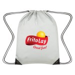 Celestial Reflective Drawstring Bag - 3843 SIL Colorbrite Celestial Reflective Drawstring Bag - 3843 SIL Colorbrite