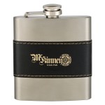 6 Oz. Mccarty Flask - 5400 SILBLK Silkscreen 6 Oz. Mccarty Flask - 5400 SILBLK Silkscreen