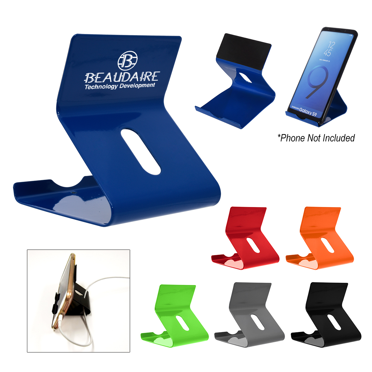 Cold Steel Plate Phone Stand 1
