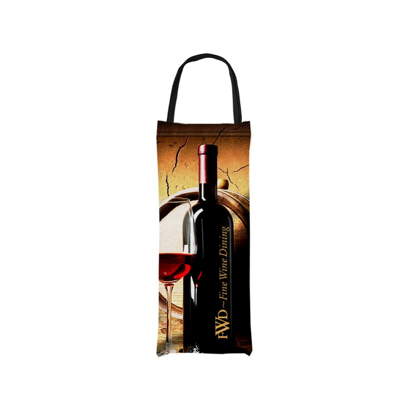 6" W X 16" H Polyester Wine Bag 1 6" W X 16" H Polyester Wine Bag 1