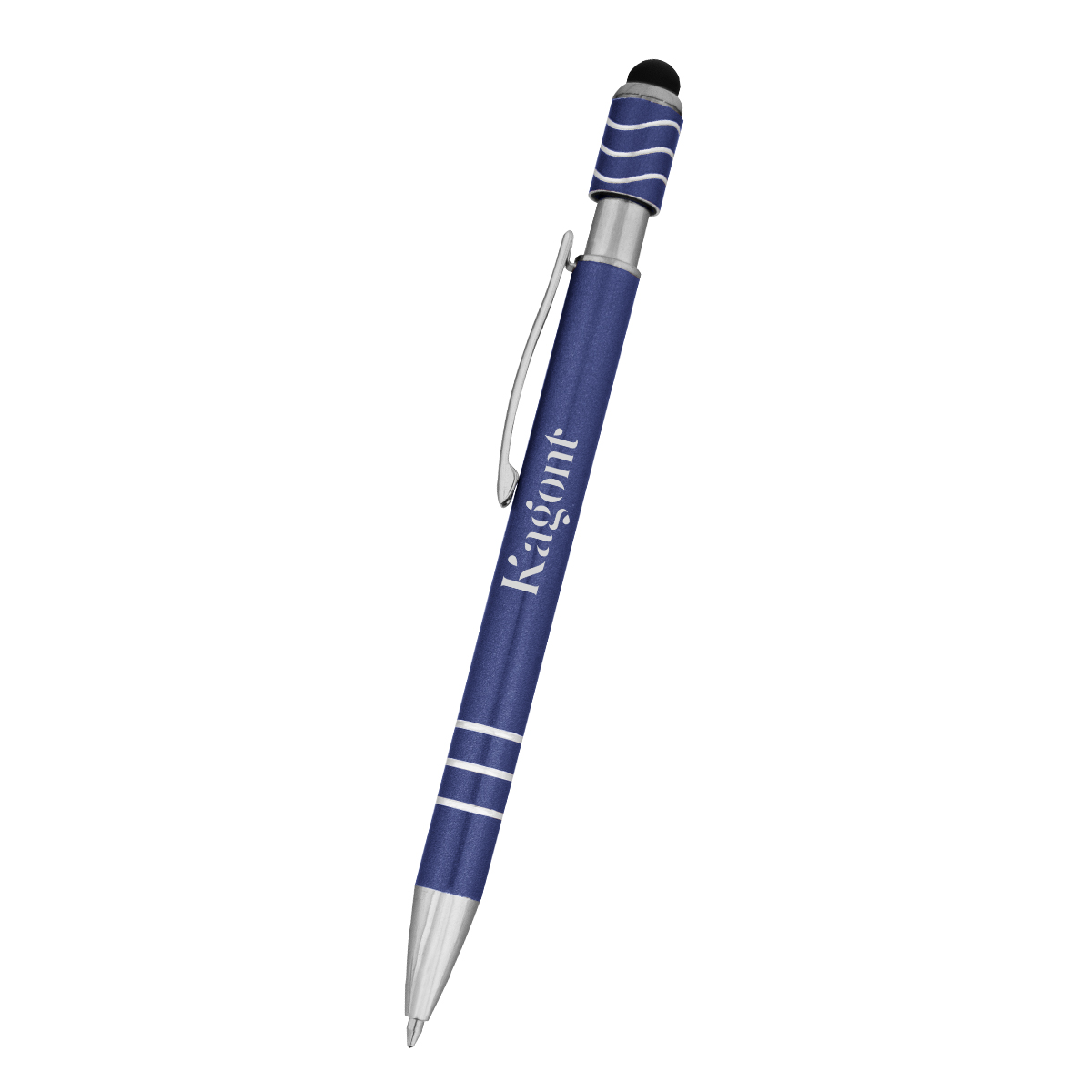 Spin Top Pen With Stylus 1