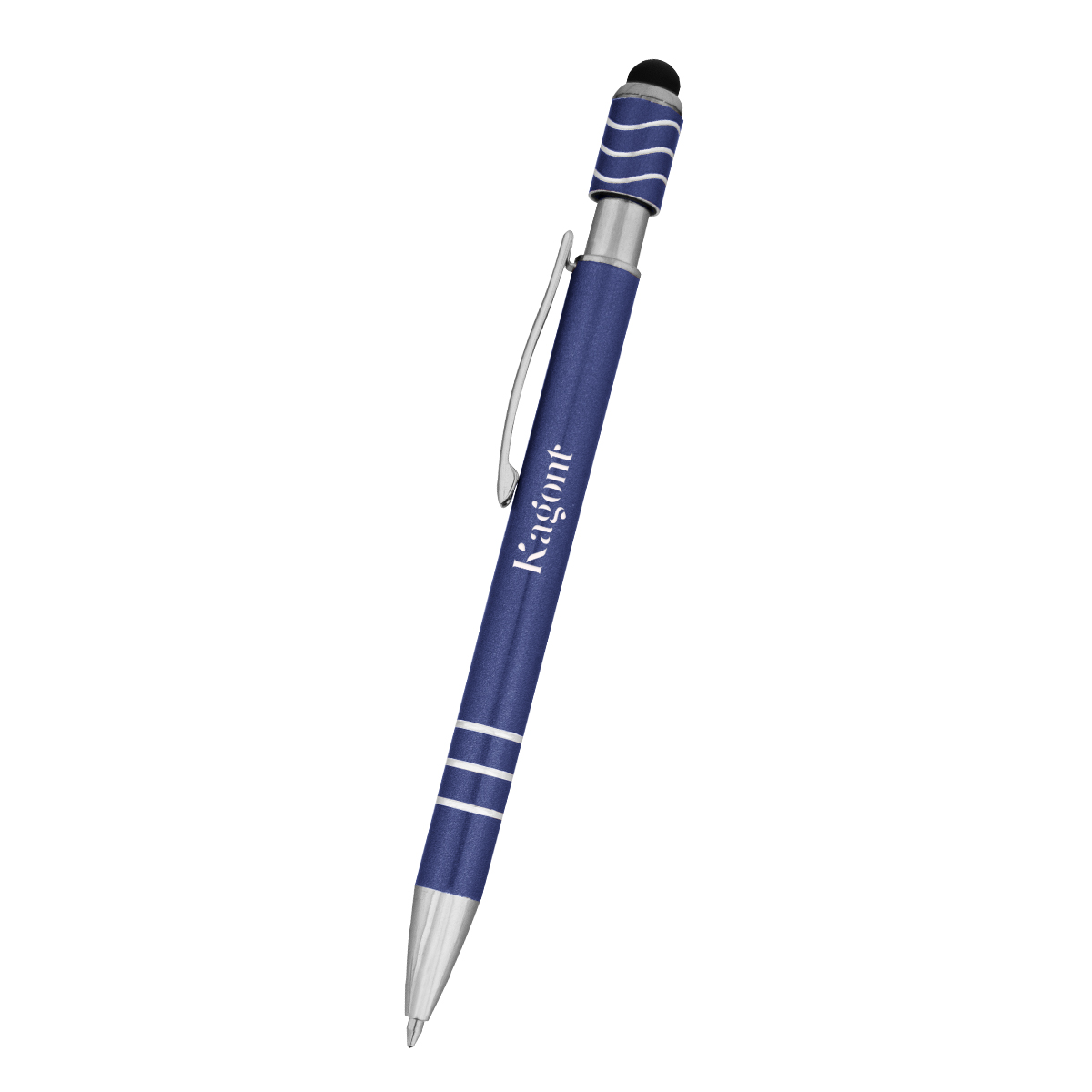 Spin Top Pen With Stylus 1