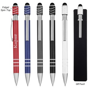 Spin Top Pen With Stylus 1 Spin Top Pen With Stylus 1