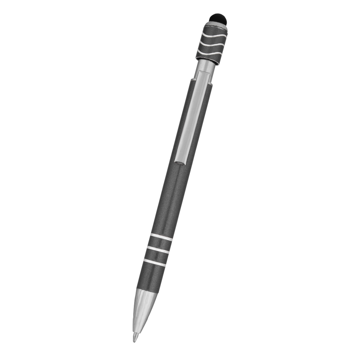 Spin Top Pen With Stylus 1