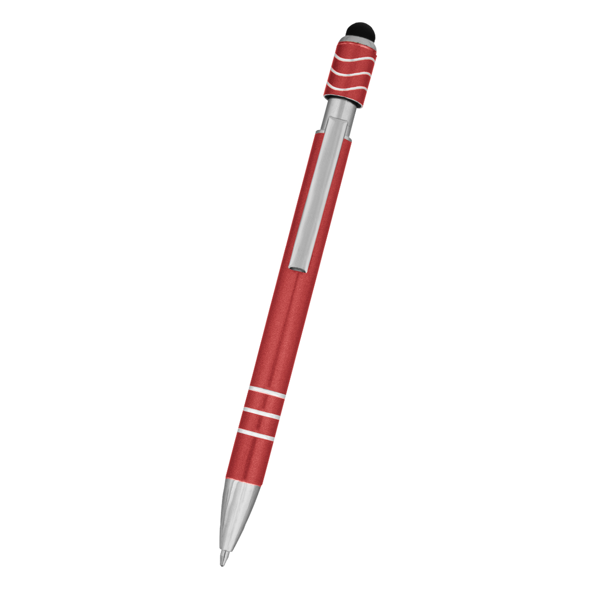 Spin Top Pen With Stylus 1