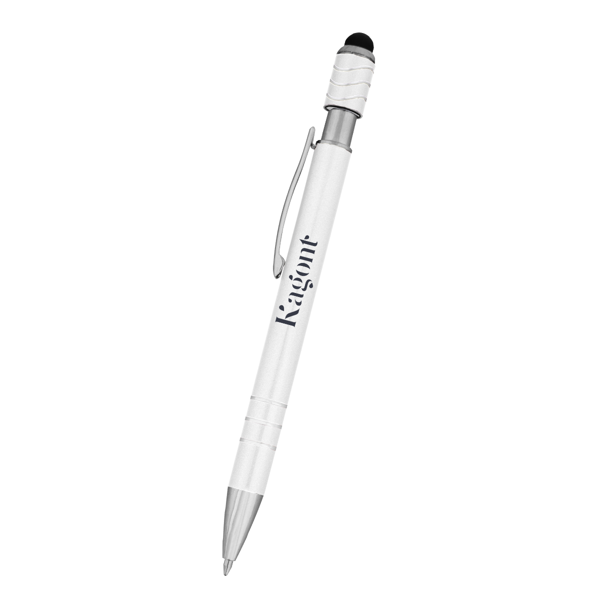 Spin Top Pen With Stylus 1