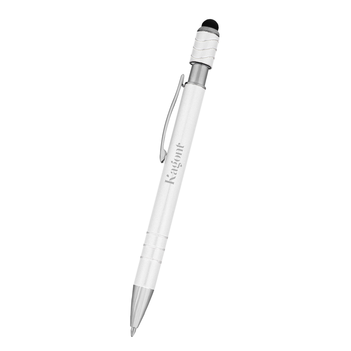 Spin Top Pen With Stylus 1