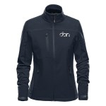 Stormtech Cascades Women's Softshell - BHS3W Navy Navy SIDE Stormtech Cascades Women's Softshell - BHS3W Navy Navy SIDE