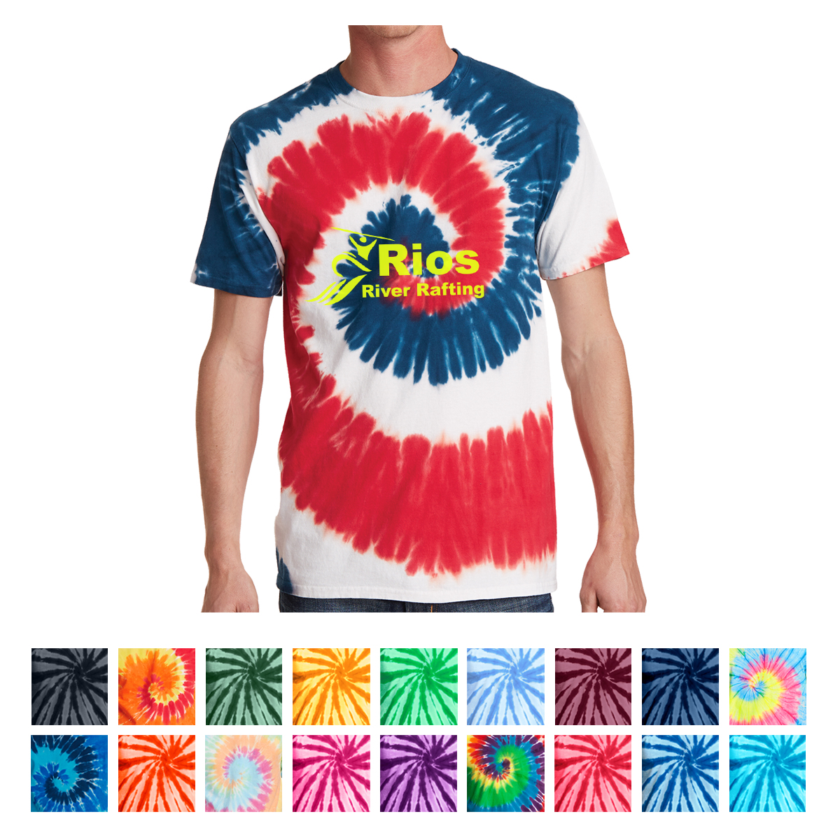 Port & Company® Tie-dye Tee 1 Port & Company® Tie-dye Tee 1