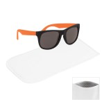 Rubberized Sunglasses With Rpet Microfiber Sunglass Pouch 2 Rubberized Sunglasses With Rpet Microfiber Sunglass Pouch 2