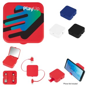 4-in-1 Charging Cable With Mirror & Phone Stand 1 4-in-1 Charging Cable With Mirror & Phone Stand 1