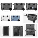 55 Qt. Brümate Brütank Rolling Cooler 1 55 Qt. Brümate Brütank Rolling Cooler 1