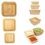 Bombay Bamboo Nesting Bowl Set - 75066 FSCBAMBOO Laser Bombay Bamboo Nesting Bowl Set - 75066 FSCBAMBOO Laser