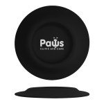 2-in-1 Flying Disc Pet Bowl - 80027 BLK Silkscreen 2-in-1 Flying Disc Pet Bowl - 80027 BLK Silkscreen