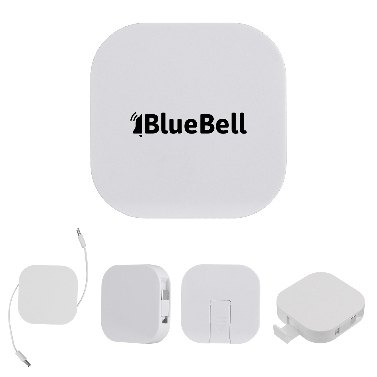 60w Rabs Retractable Quick Charging Cable & Phone Stand 1