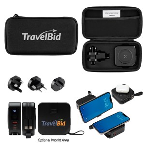 10,000 Mah Power Bank & Charger With International Adapters 1 10,000 Mah Power Bank & Charger With International Adapters 1