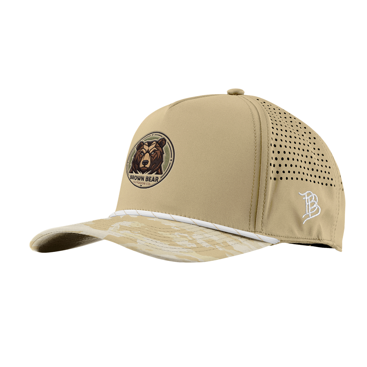 Branded Bills 545 Bare Curved Rope Cap 1