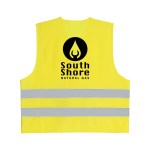 Reflective Safety Vest - 7720 YEL Vest Back Optional Colorbrite Reflective Safety Vest - 7720 YEL Vest Back Optional Colorbrite