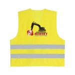 Reflective Safety Vest - 7720 YEL Vest Back Reflective Safety Vest - 7720 YEL Vest Back