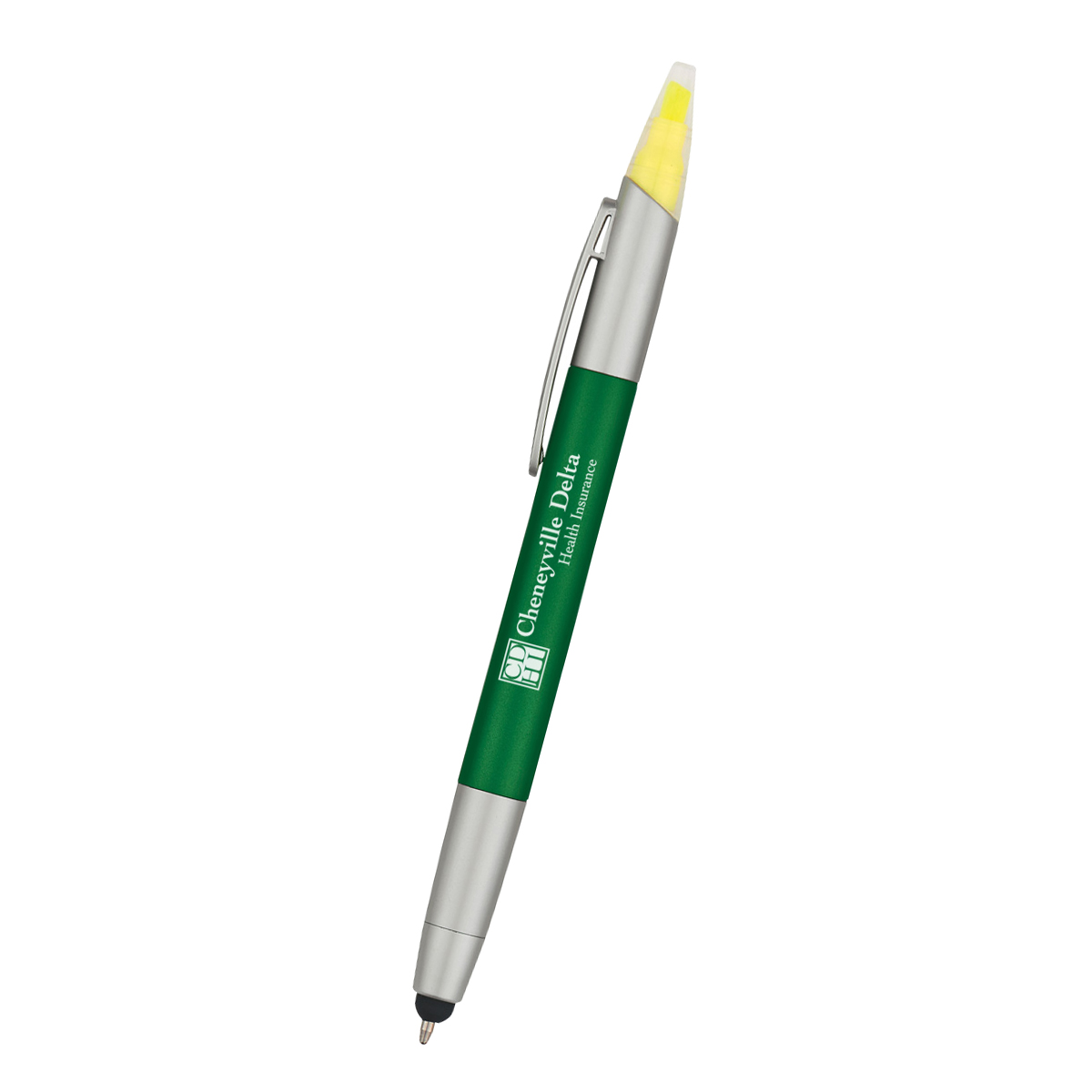 3-in-1 Pen With Highlighter And Stylus 1