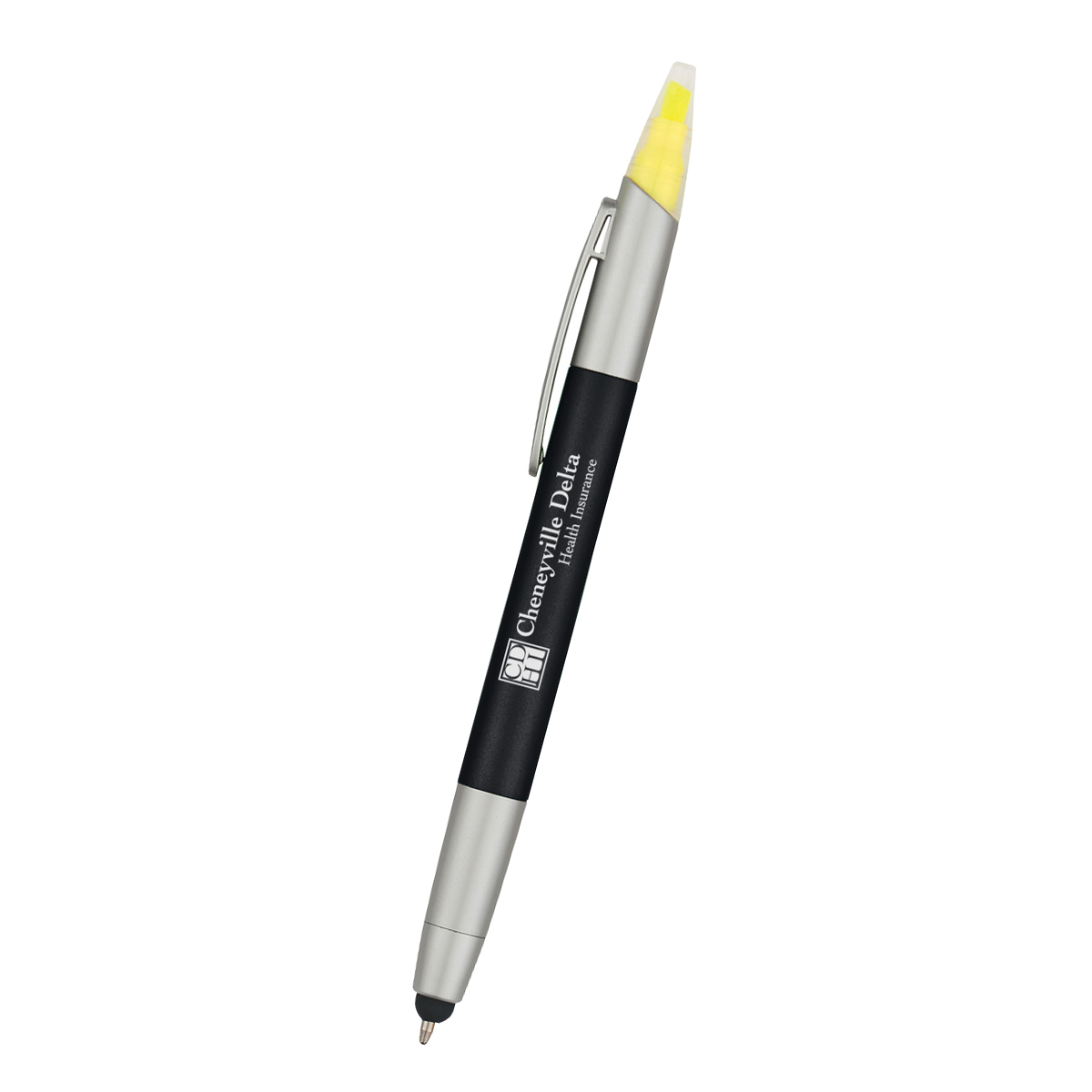 3-in-1 Pen With Highlighter And Stylus 1