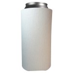 16 Oz. Full Color Tall Boy Coolie - 44 WHT 16 Oz. Full Color Tall Boy Coolie - 44 WHT