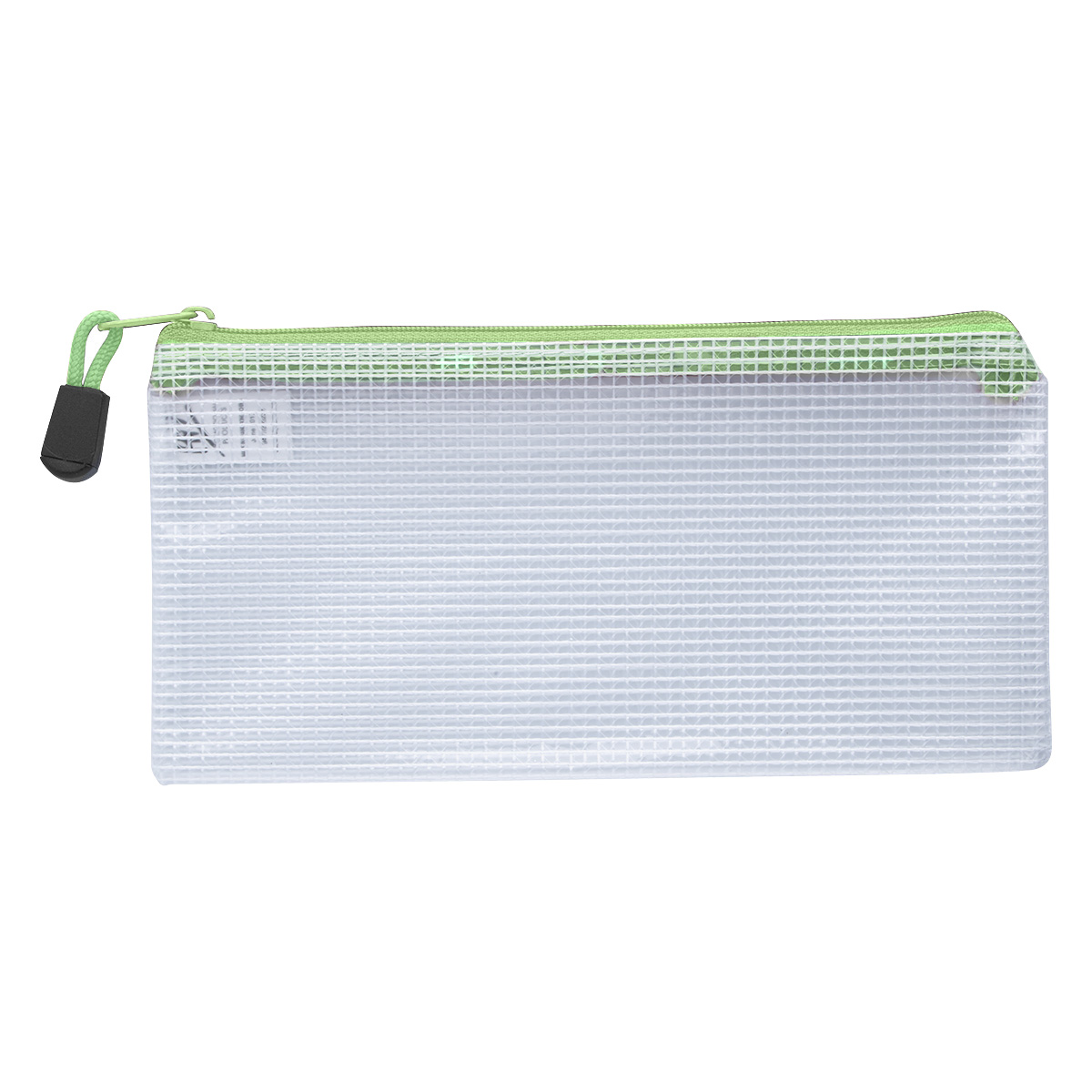 Clear Zippered Pencil Pouch 1