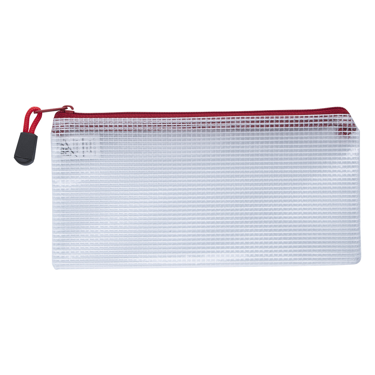Clear Zippered Pencil Pouch 1