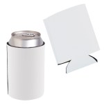 Collapsible Can Cooler - 88001 WHT Collapsible Can Cooler - 88001 WHT
