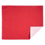 15" X 18" Recycled Poly Rally Towel - 10205 RED Back 15" X 18" Recycled Poly Rally Towel - 10205 RED Back