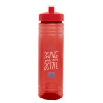 24 Oz. Full Color Hustle Bottle - 50512 TRNRED Colorbrite 24 Oz. Full Color Hustle Bottle - 50512 TRNRED Colorbrite