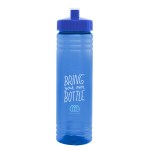 24 Oz. Full Color Hustle Bottle - 50512 TRNBLU Colorbrite 24 Oz. Full Color Hustle Bottle - 50512 TRNBLU Colorbrite