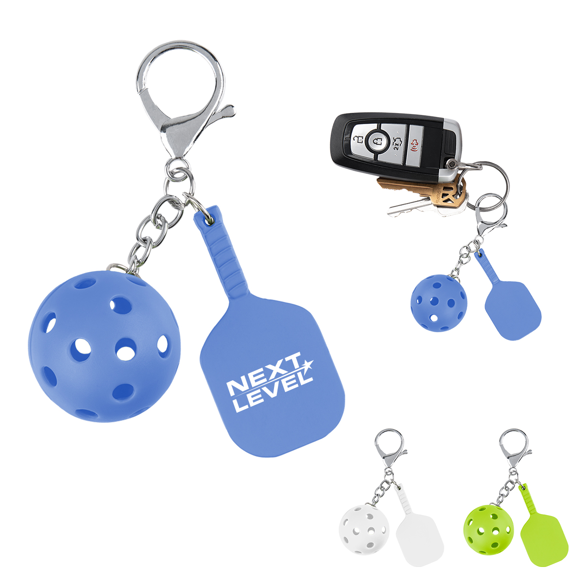 Pickleball Keychain 1