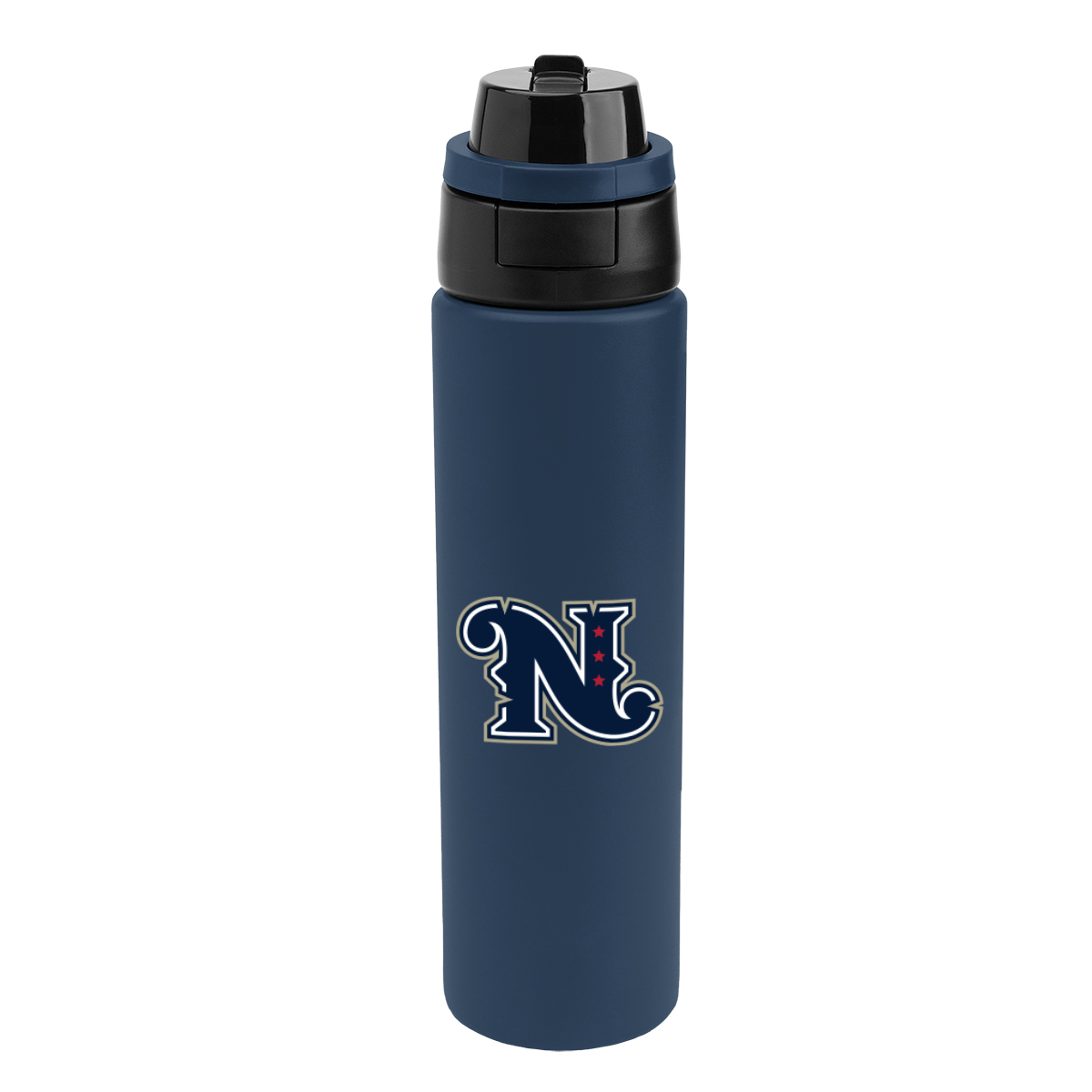 32 Oz. Pop Sip & Chug Recycled Single Wall Stainless Steel Bottle 1