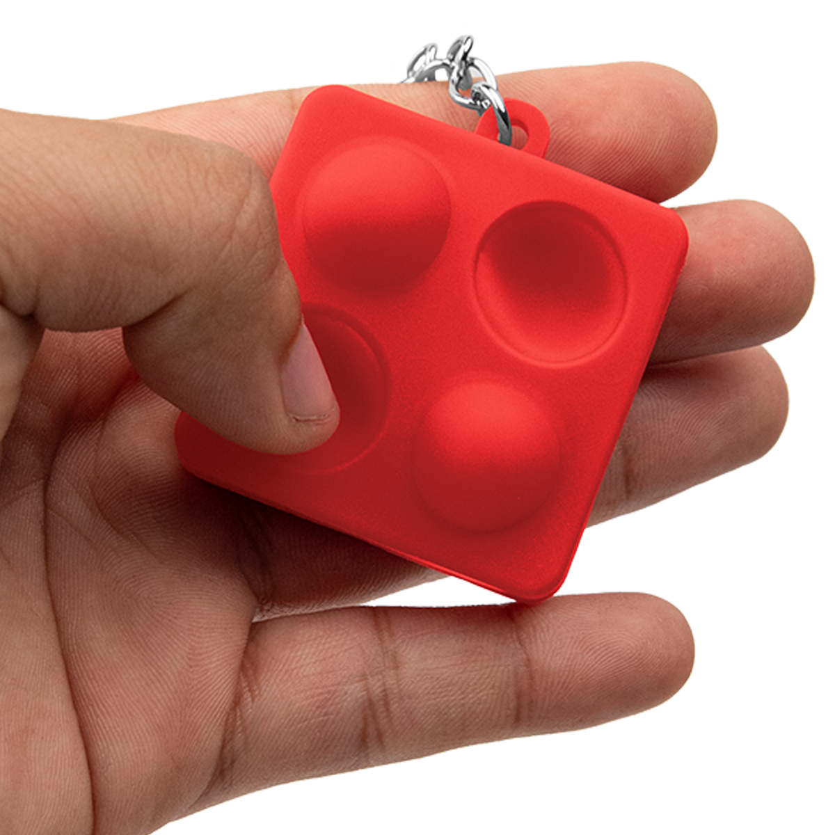 Push Pop Square Stress Reliever Keychain 1